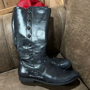 Black Born knee high boots